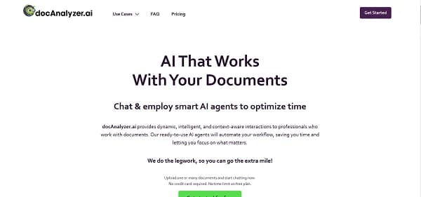 docAnalyzer AI - Tool thumbnail