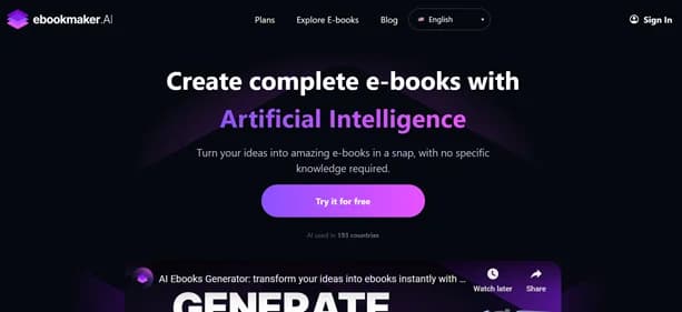 eBookMaker AI thumbnail
