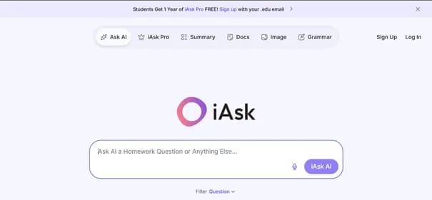 iAsk AI - Tool thumbnail