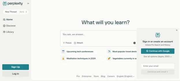 Perplexity AI - Tool thumbnail