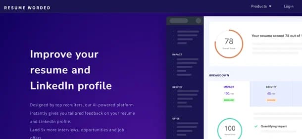 Resume Worded - Tool thumbnail