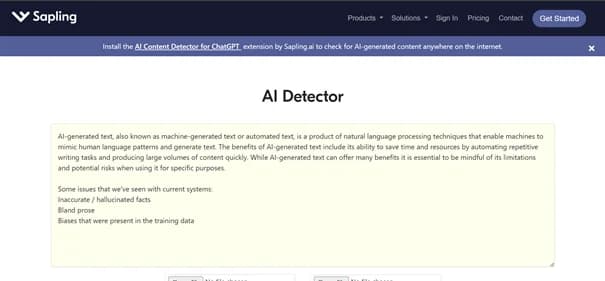 Sapling AI - Tool thumbnail