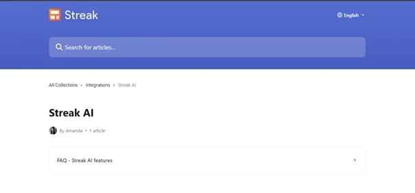 Streak AI - Tool thumbnail