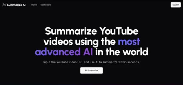 Summarize AI thumbnail