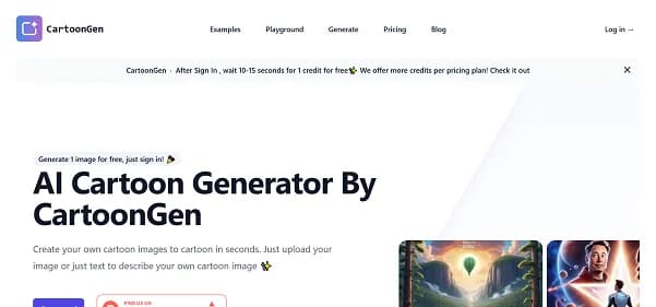 CartoonGen - Tool thumbnail