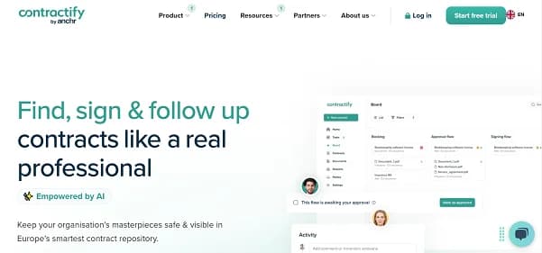 Contractify - Tool preview