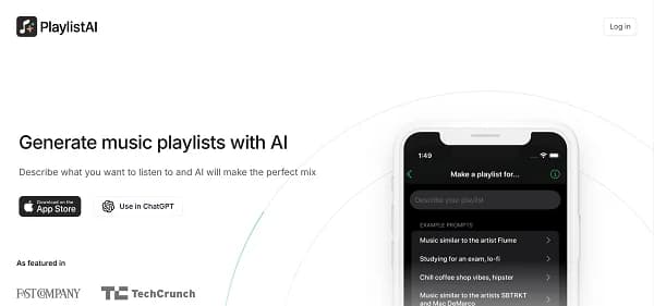 Playlist AI - Tool thumbnail