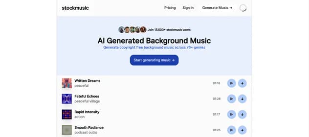StockMusic - Tool thumbnail