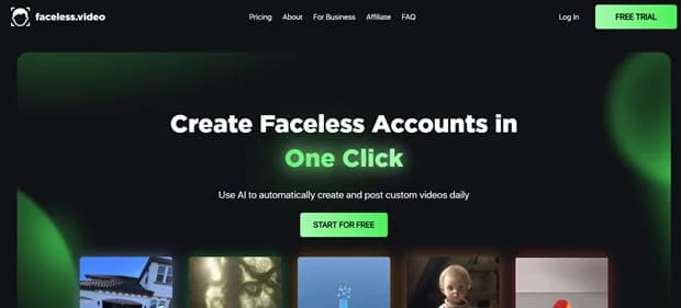 Faceless thumbnail