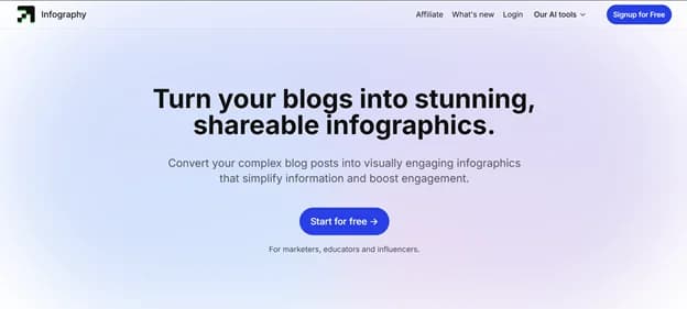 Infography - Tool thumbnail