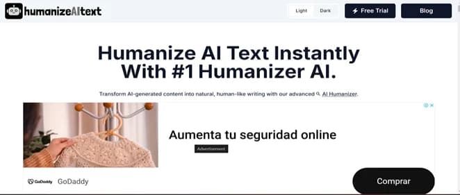 Humanize AI Text - Tool thumbnail