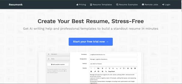 Resumonk - Tool thumbnail