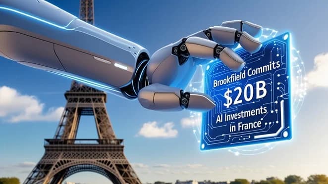 Brookfield Commits $20B to AI Investments in France