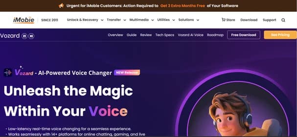 Vozard AI Voice Changer - Tool thumbnail