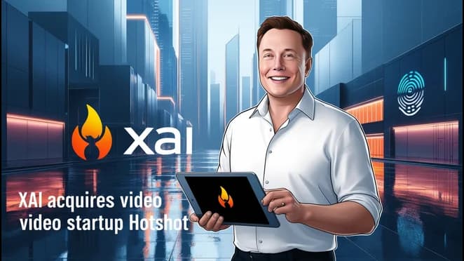 Elon Musk’s xAI Acquires Video Startup Hotshot