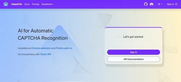 NopeCHA - Tool thumbnail