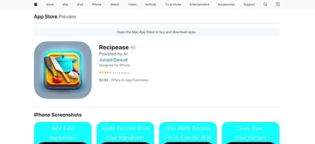 Recipease thumbnail
