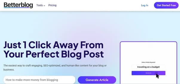 BetterBlog AI - Tool thumbnail