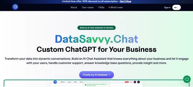 DataSavvy.Chat thumbnail
