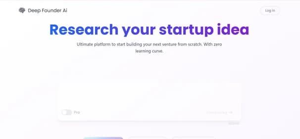 Deep Founder AI - Tool thumbnail