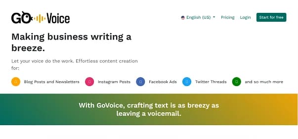 GoVoice - Tool thumbnail