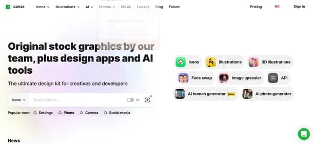 Icons8 - Tool thumbnail
