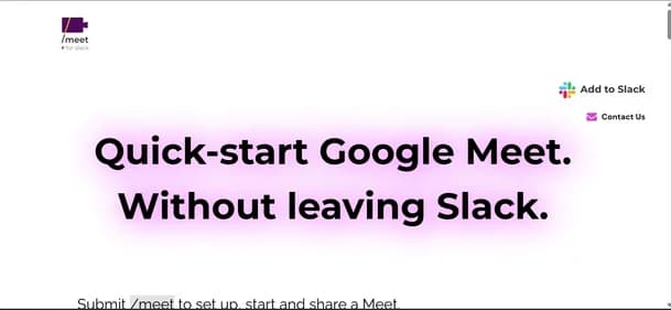 Meet AI for Slack - Tool thumbnail