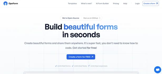 OpnForm - Tool thumbnail