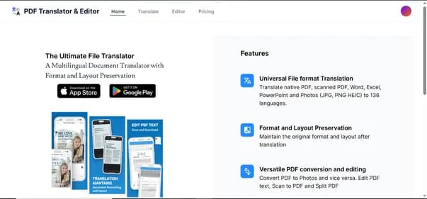 PDF Translator - Tool thumbnail