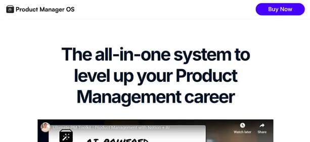 Product Manager OS - Tool thumbnail