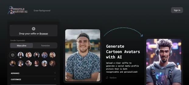 Profile Avatar AI thumbnail