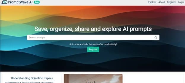 PromptWave AI - Tool thumbnail