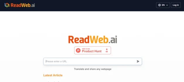 ReadWeb AI - Tool thumbnail