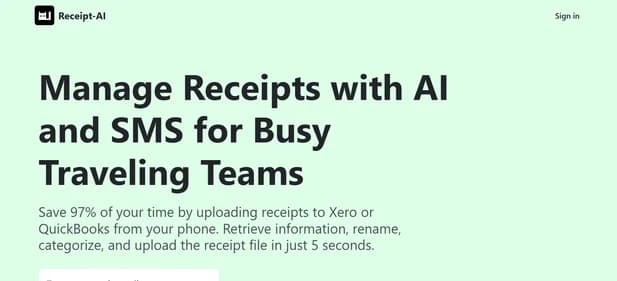 Receipt AI - Tool thumbnail