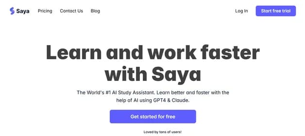 Saya - Tool thumbnail