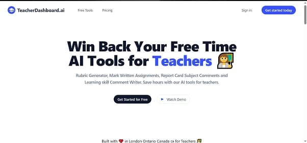 TeacherDashboard AI thumbnail
