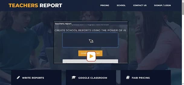 Teachers Report Writer - Tool thumbnail