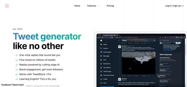 TweetAI - Tool thumbnail