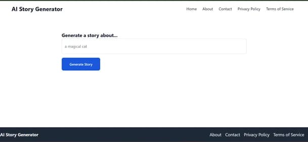 AIStoryGenerator - Tool thumbnail