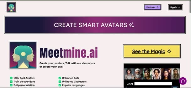 Meet Mine AI - Tool thumbnail