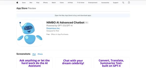 Nimbo AI - Tool thumbnail