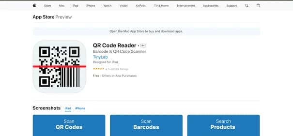 QR Code Reader AI Scanner