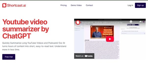 Shortcast AI - Tool thumbnail
