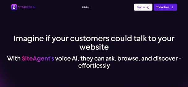 SiteAgent AI - Tool thumbnail