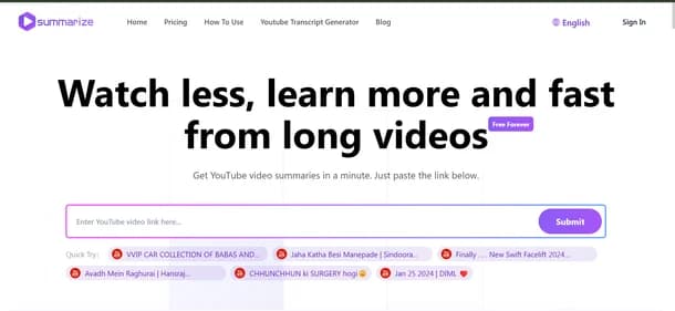 Summarize - Tool thumbnail