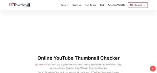 YouTube Thumbnail Checker - Tool thumbnail