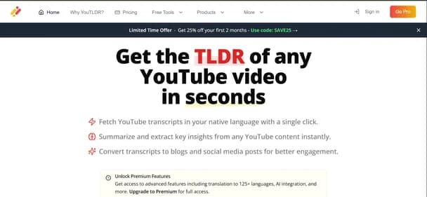 You TLDR - Tool thumbnail