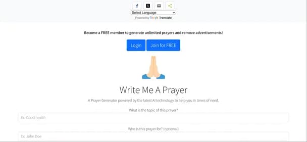 Write Me A Prayer - Tool thumbnail