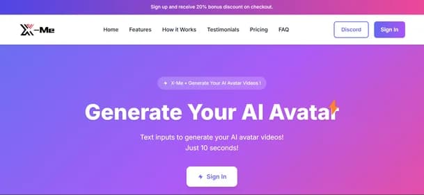 X-Me.ai - Tool thumbnail
