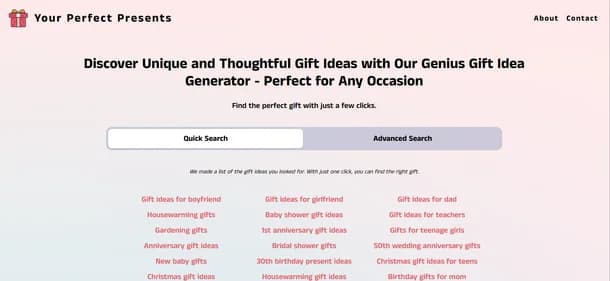Your Perfect Presents - Tool thumbnail